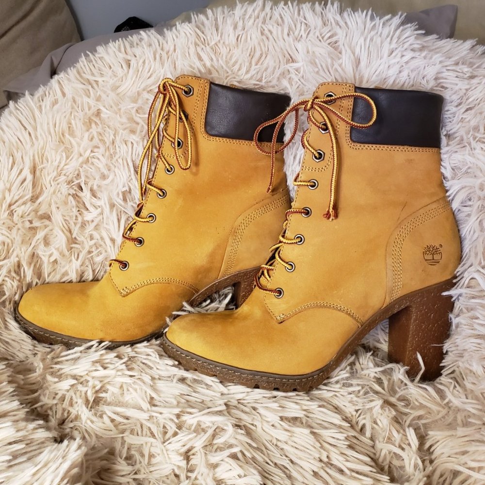 Women's Timberland Earthkeepers Glancy,  Size 7,  Wheat Nubuck